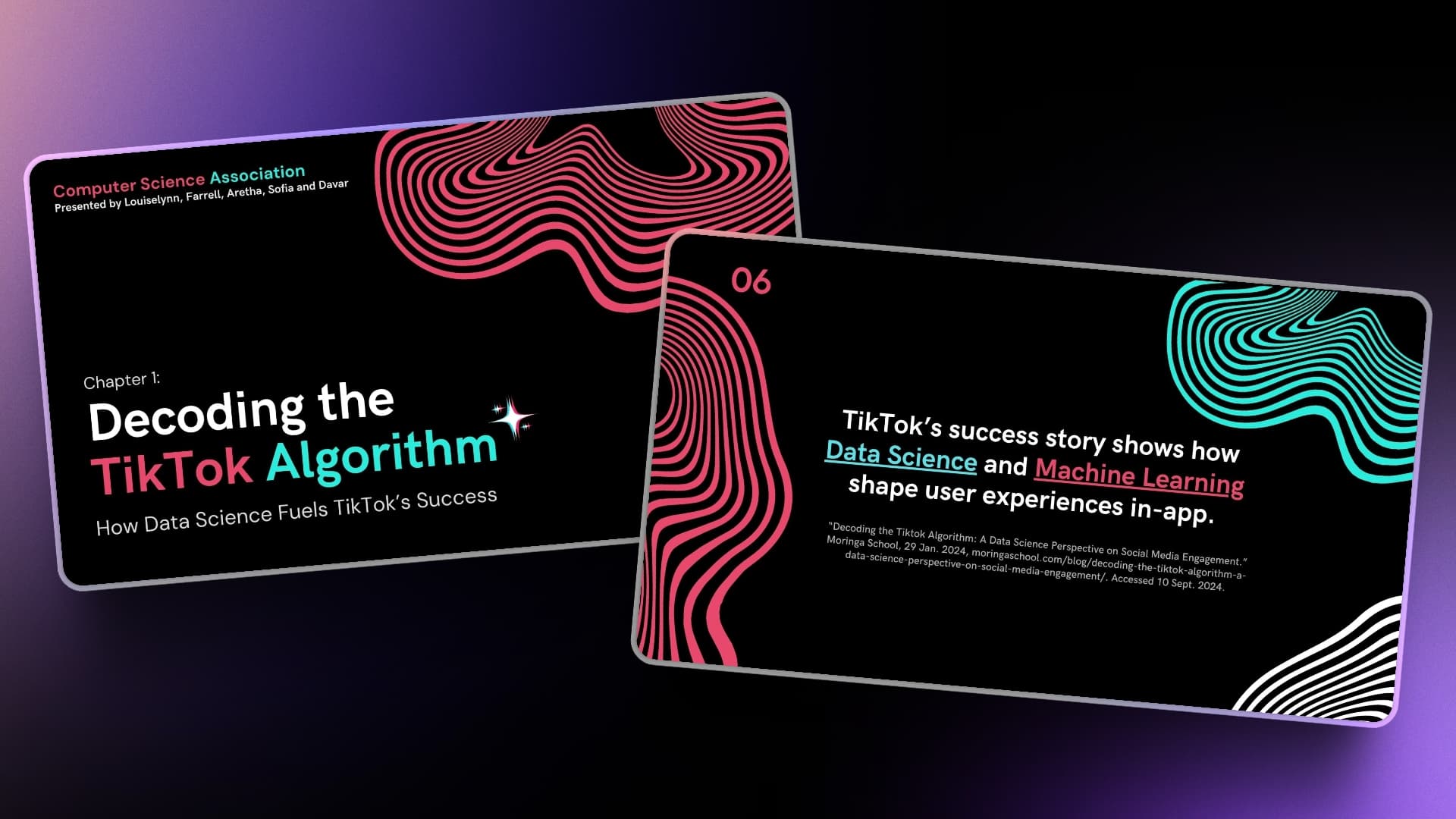 A Presentation on Tiktok's Advanced Algorithm (AI & ML) during CSA Tech Talk